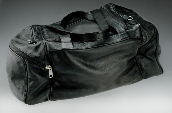 Large Golf Accessory Bag | Kurgan Kenani Leather